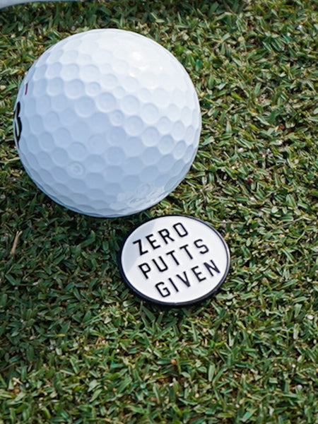 Zero Putts Given Ball Marker – Legend Golf Co