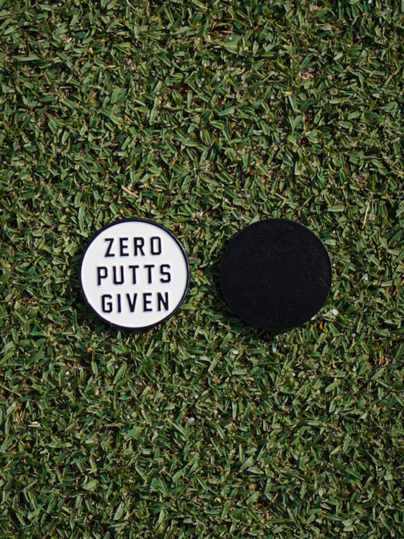 Zero Putts Given Ball Marker - 5 Pack