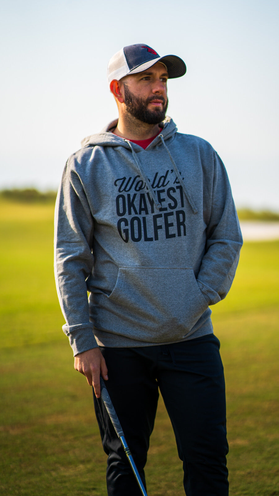World's Okayest Golfer Hoodie – Legend Golf Co