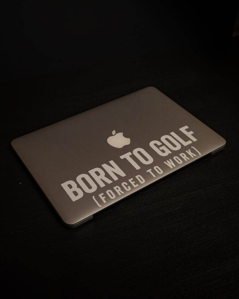 Born To Golf Sticker - Large