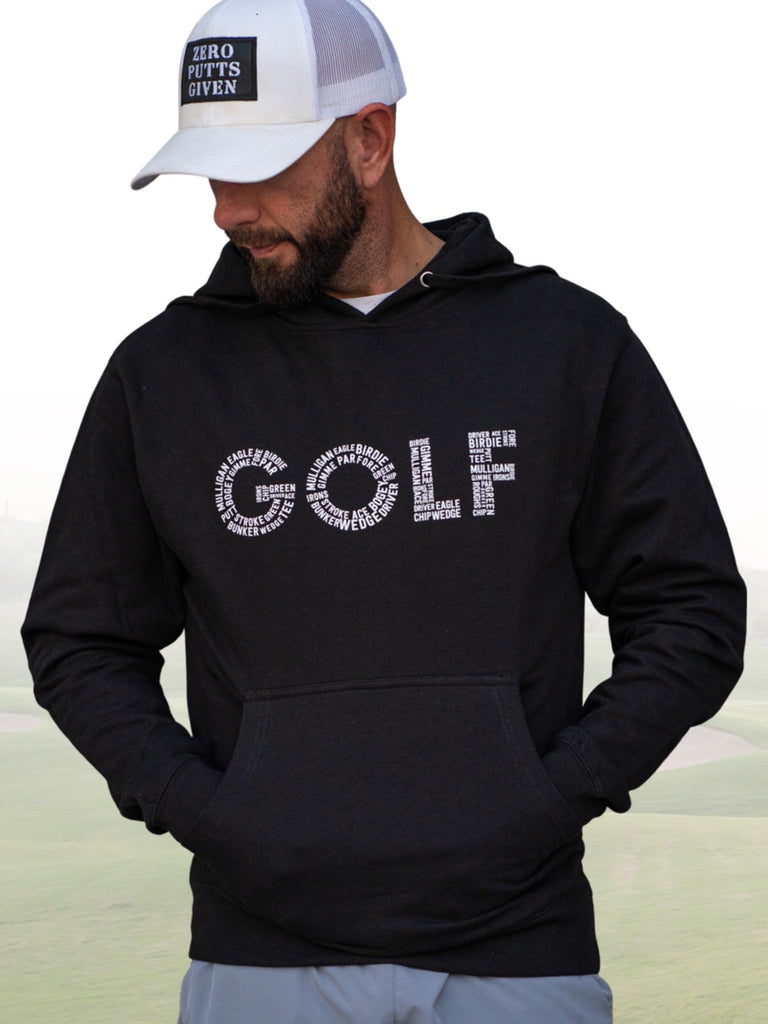 GOLF Words Hoodie – Legend Golf Co