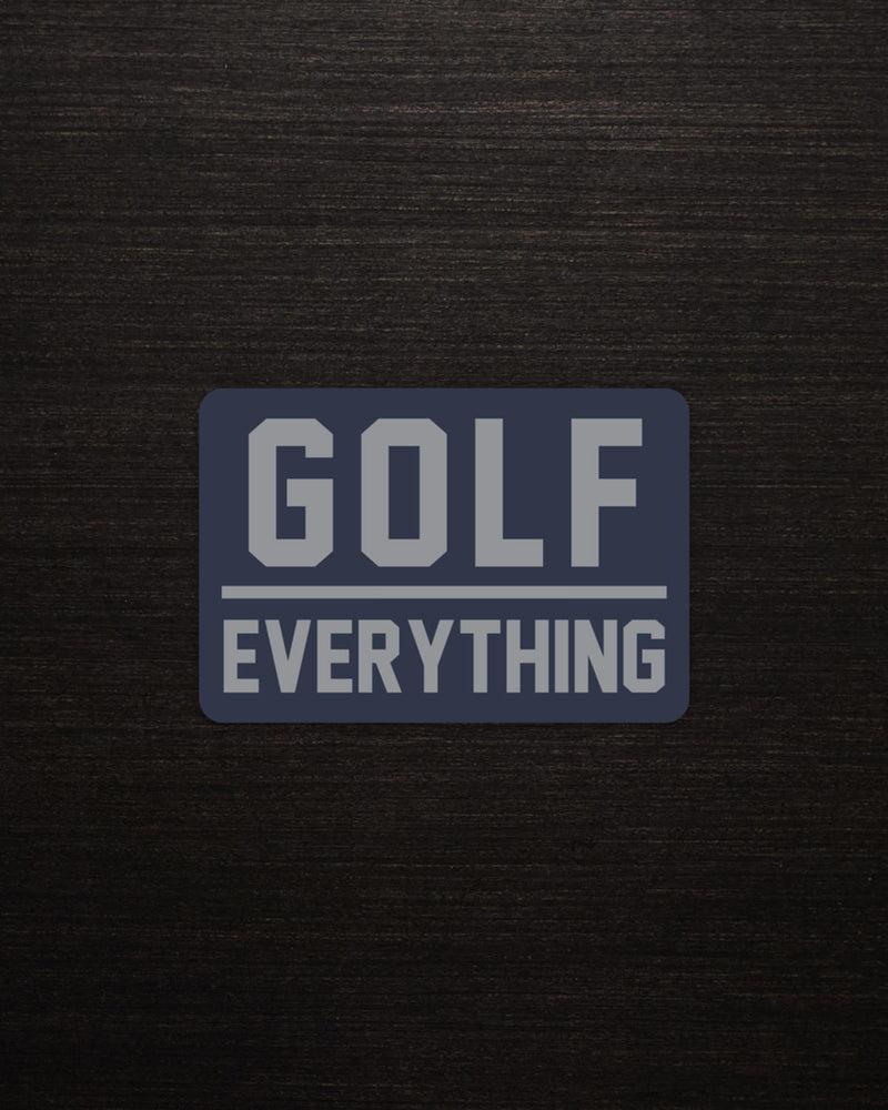 Golf Over Everything Sticker