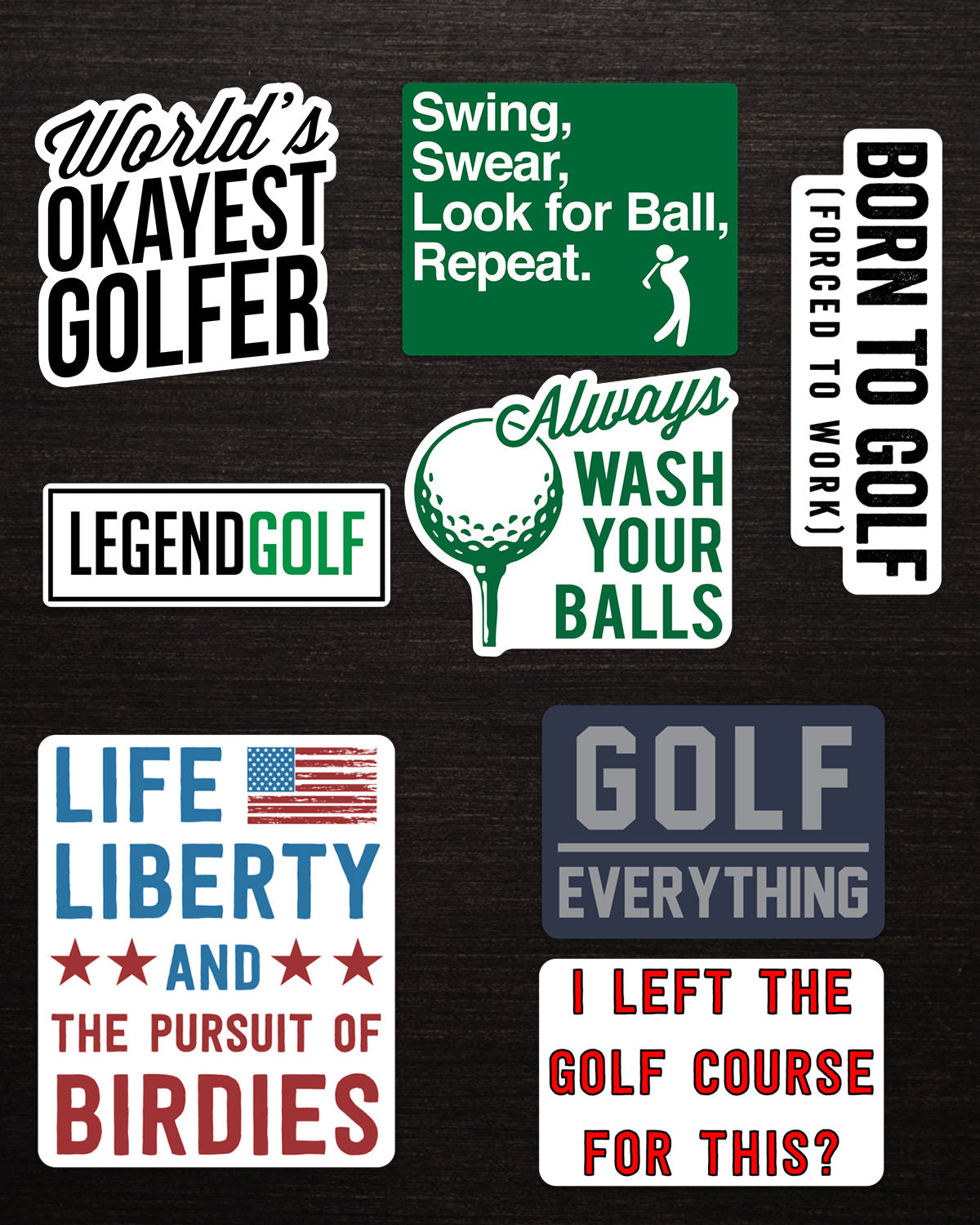 Sticker Bundle – Legend Golf Co